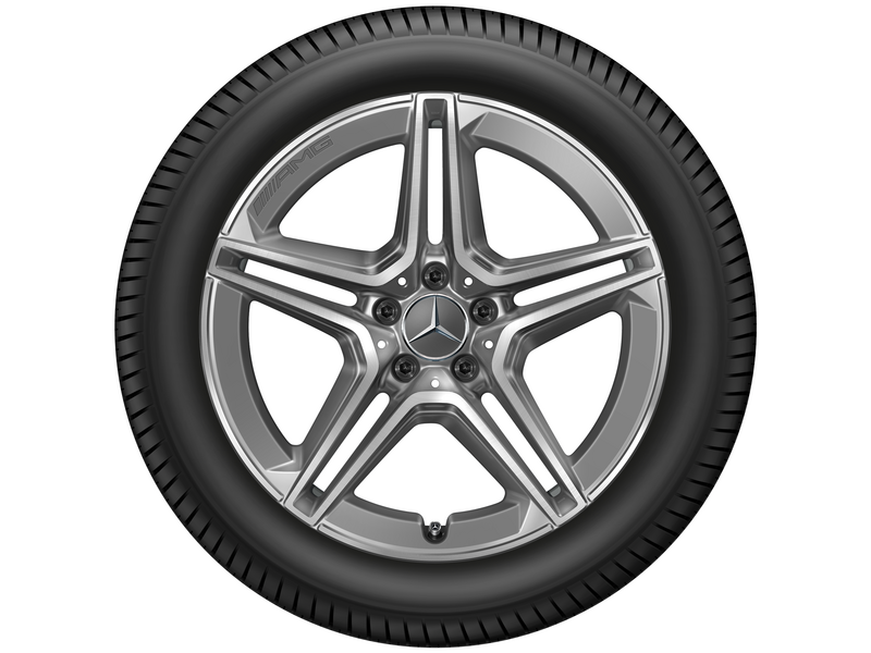 Cerchio AMG a 5 doppie razze in grigio tantalio lucido, Bridgestone, Blizzak LM001 MO, 235/50 R19 99H, invernale, Q440141911360G12020