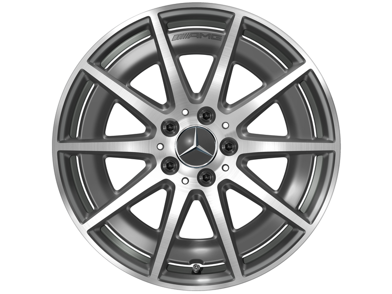 Cerchio AMG a 10 razze, grigio tantalio, Michelin, Pilot Alpin 5 MO1, 235/45 R18 98V XL, invernale, Q440141513390