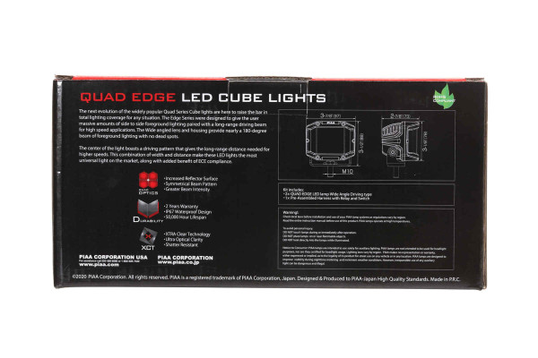 PIAA Quad Edge Cube Light, Sprinter/ Classe G/Vito, D4x4-PIAACUBEKIT.XYZ.1000