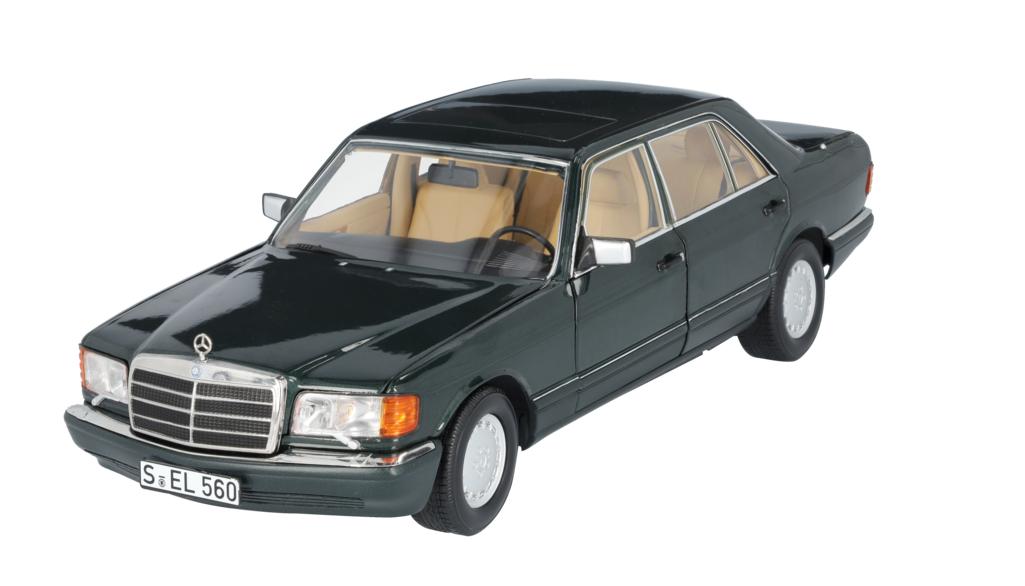 560 SEL V 126 (1985-1991), verde, B66040682