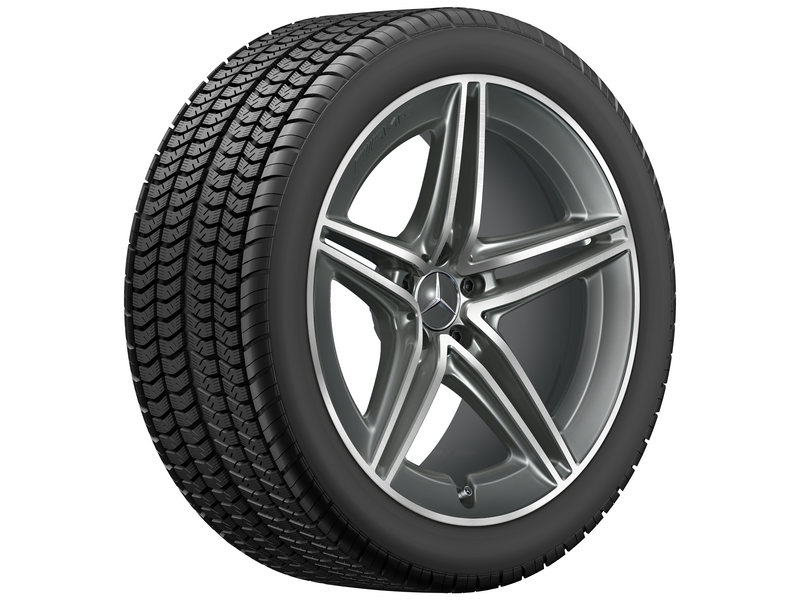 Cerchio AMG a 5 doppie razze, grigio tantalio, Michelin, Pilot Alpin 5 MO1, 265/40 R20 104W XL, invernale, Q440141512590G2