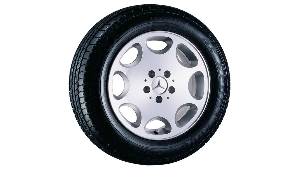 Cerchio a 8 fori, Alamak, 38,1 cm (15 pollici), 195/65 R15/, colore argento, B66470085