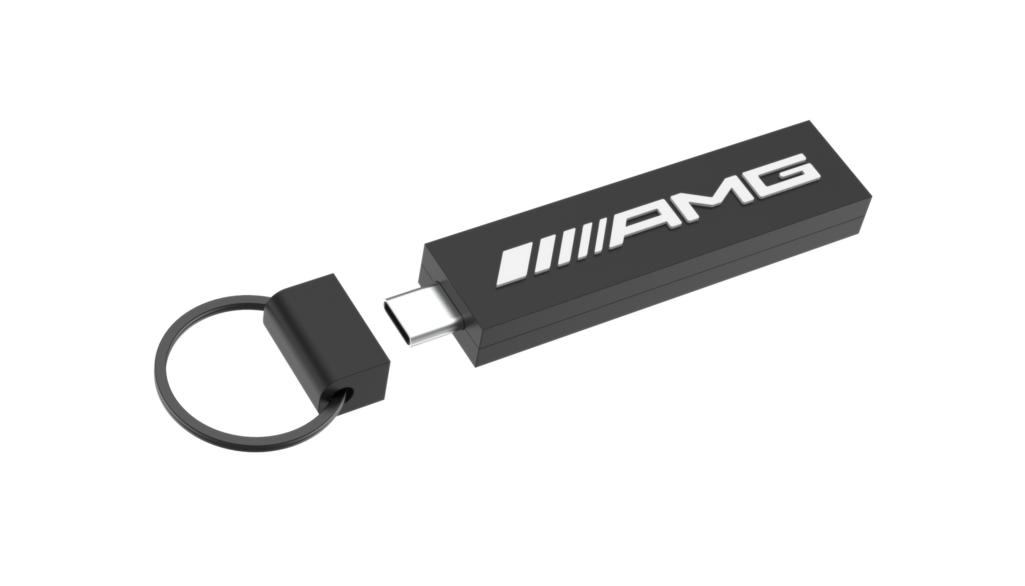 Chiavetta USB-C Mercedes-AMG, 32 GB, nera, B66959923