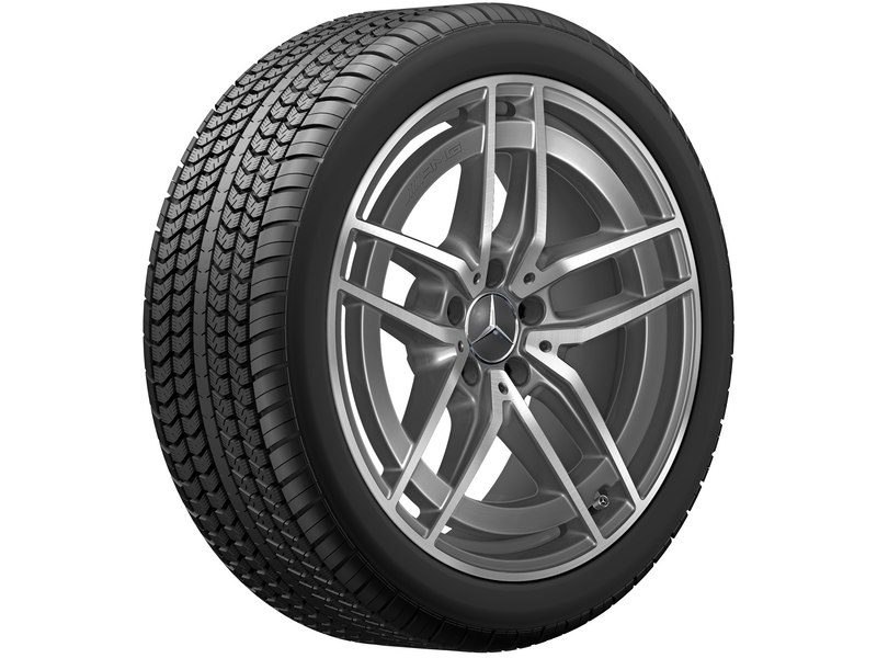 Cerchio AMG a 5 doppie razze, grigio tantalio, Michelin, Pilot Alpin 5 MO, 245/40 R19 98V XL, invernale, Q440141512610G22020