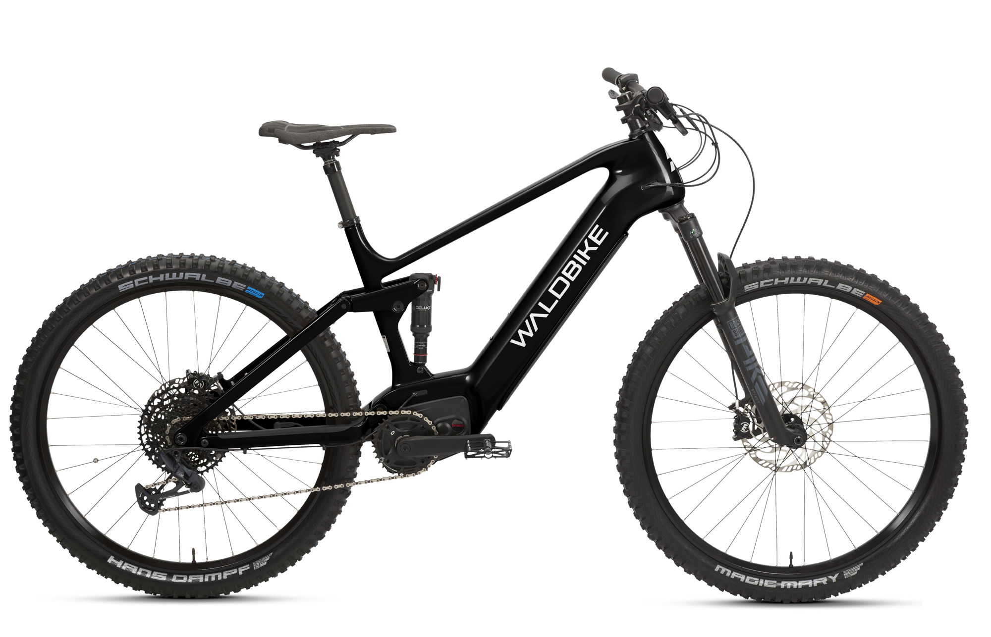 Quercus Carbon Fully "S/M", All Mountain E-Bike nero mora, WB-10002023.104.1