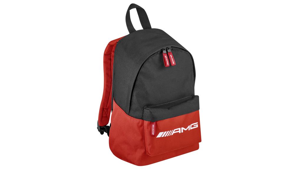 Zaino AMG per bambini, bianco / nero / rosso, B66959387