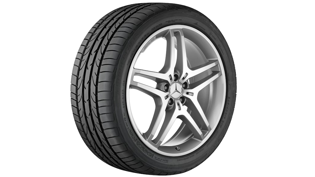 Cerchio AMG a 5 doppie razze grigio titanio lucido, Continental, ContiCrossContact UHP MO, 265/40 R21 105Y XL, estivo, Q4406511103200J2022