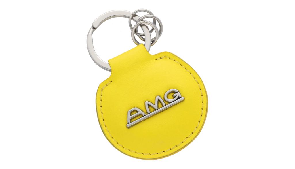 Portachiavi AMG, Classic, giallo / argento, SALEB66959352