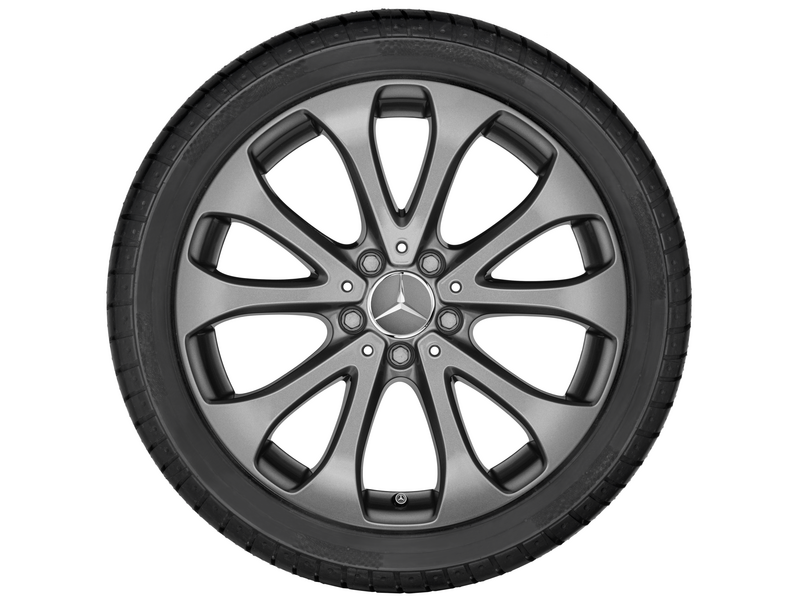 Cerchio a 5 doppie razze, 45,7 cm (18 pollici), GLC, 235/60 R18/, grigio Himalaya, A25340115007756