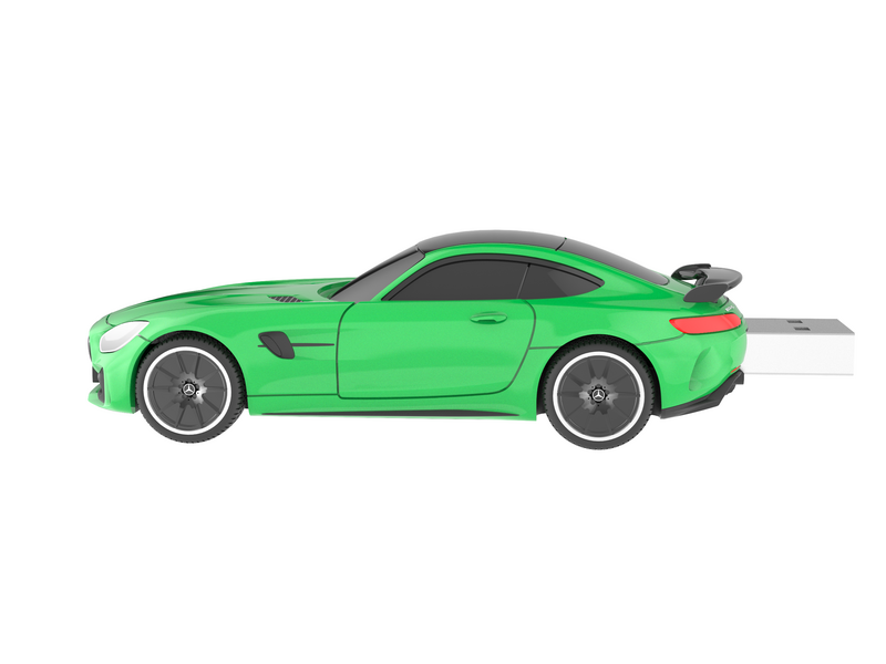 Chiave USB Mercedes-AMG GT R, verde/nero, B66953476