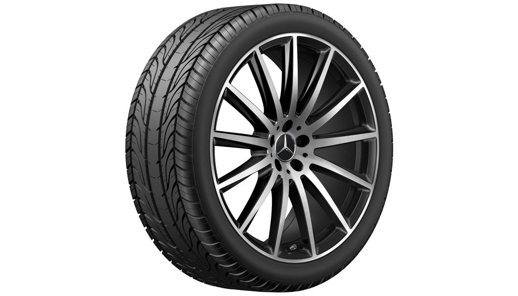 Cerchio multirazze AMG, nero, lucido, Pirelli, Scorpion Winter MO, 285/45 R22 114V XL, invernale, Q440301712500