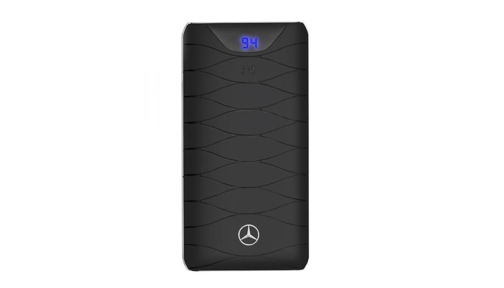 Powerbank, stazione di ricarica, colore argento/nero, B66954804