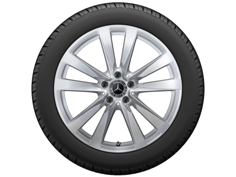 Cerchio a 5 razze doppie, argento vanadio, Pirelli, W SottoZero 3 MO, 255/45 R19 104V XL, invernale, Q440141714680G2