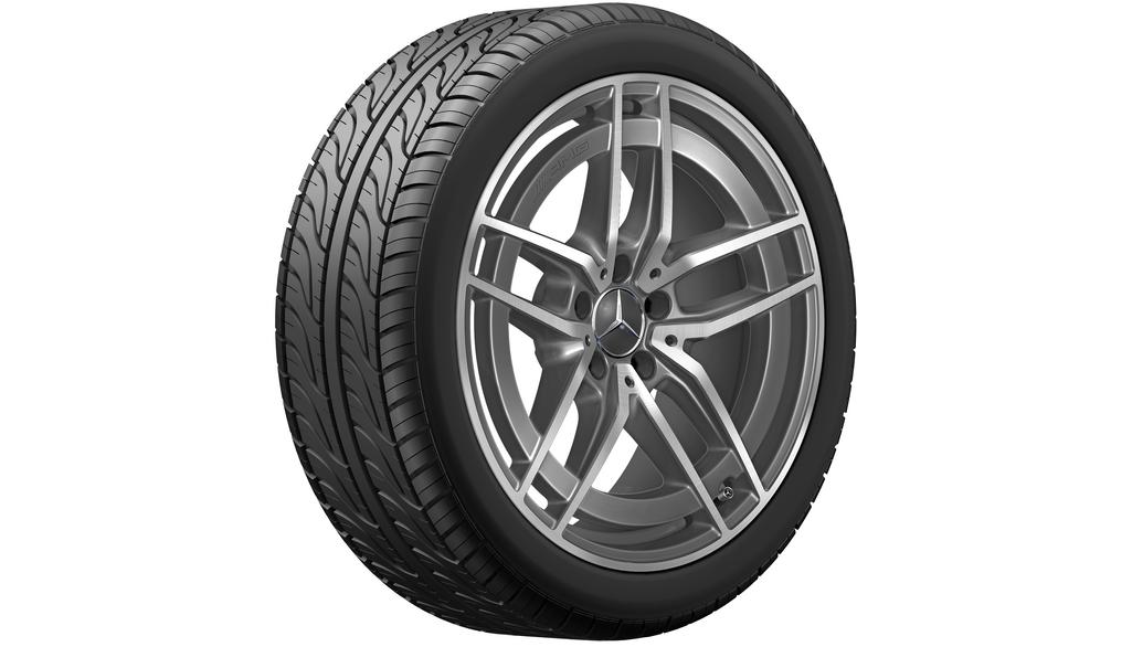 Cerchio AMG a 5 doppie razze, grigio tantalio, Michelin, Pilot Alpin 5 MO, 245/40 R19 98V XL, invernale, Q440141512610G22020