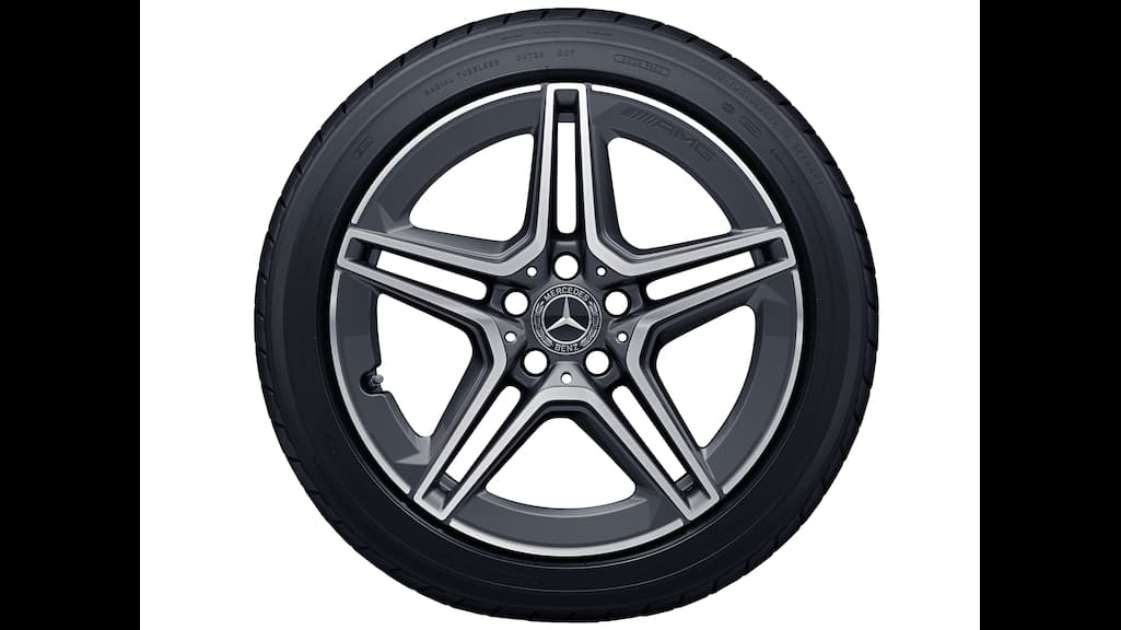 Cerchio AMG a 5 doppie razze Tremolith-metalic, Michelin, Pilot Alpin PA4 MO, 245/40 R18 97V XL, Inverno, Q440141511940G22020