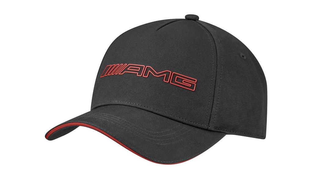 Cappuccio AMG, nero, rosso, B66959622