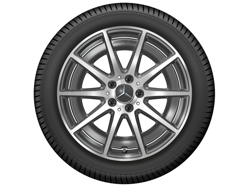 Cerchio AMG a 10 razze, grigio tantalio, Michelin, Pilot Alpin 5 MO1, 235/45 R18 98V XL, invernale, Q440141513390