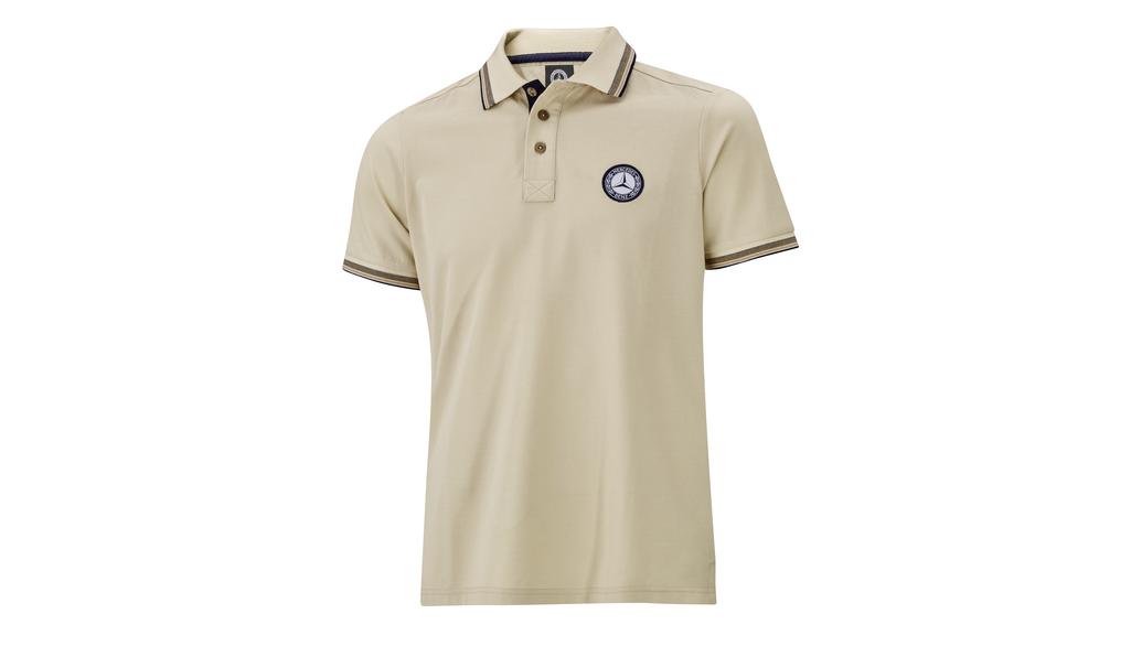 Polo da uomo, cognac / blu, B66041743