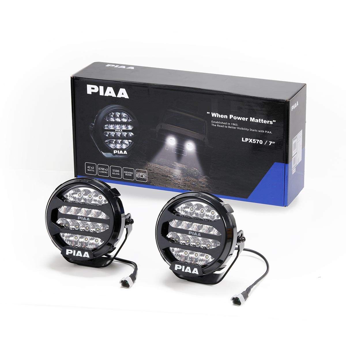 PIAA LPX570 Fari LED, Sprinter/ Classe G/Vito, D4x4-VDKX575E.XYZ.1000