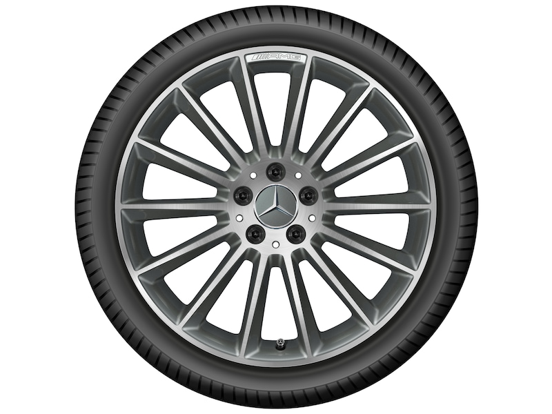 Cerchio multirazze AMG, grigio titanio, lucido, Pirelli, W SottoZero 3 MO, 225/40 R19 93H XL, invernale, Q440141713610G2