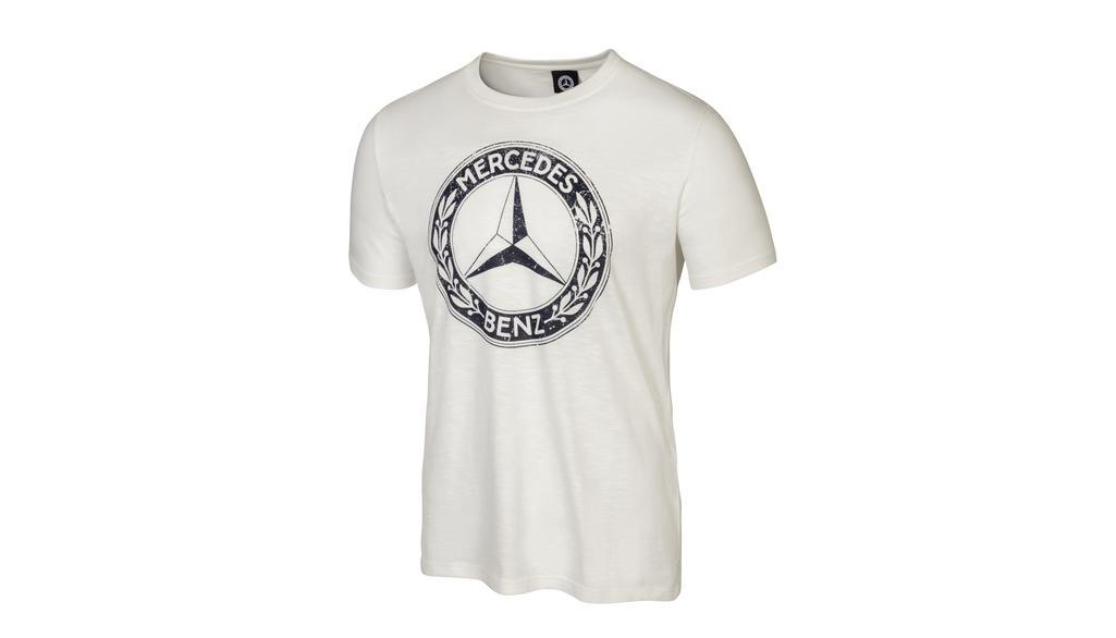 T-shirt da uomo, bianco sporco, B66041546