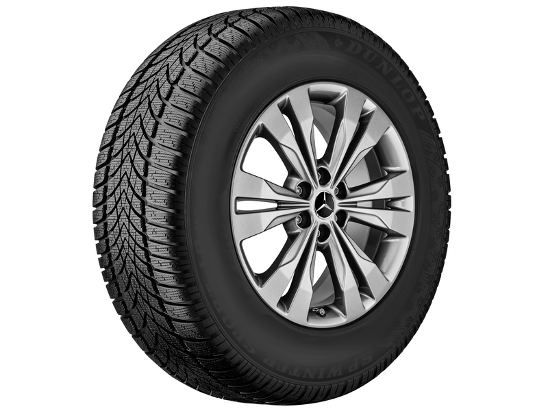 Cerchio a 6 doppie razze, 45,7 cm (18 pollici), Classe X, 255/60 R18/, grigio Himalaya, A4704015600