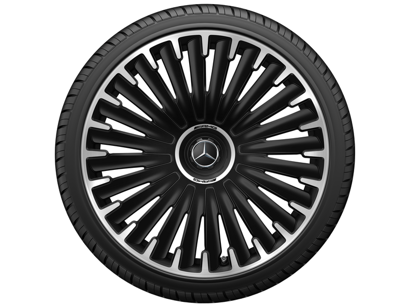 Cerchio multirazze AMG, 55,9 cm (22 pollici), lucido, 275/35 R22/, nero opaco, A29440116007X36