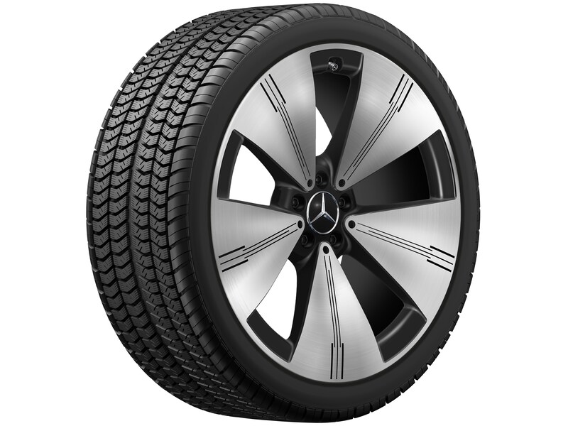 Cerchio a 5 fori, nero, Bridgestone, Blizzak LM005 MOE-S, 265/40 R21 105H XL, invernale, Q440541910340G2