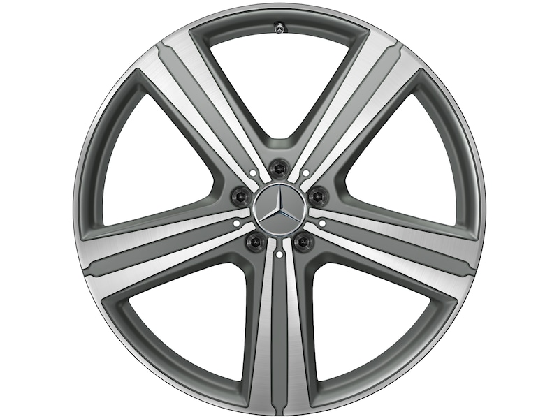 Cerchio a 5 razze Grigio Himalaya Lucido Tornito, Michelin, Latitude Sport 3 MO, 275/45 R21 107Y, Estate, Q4406515100700J2022