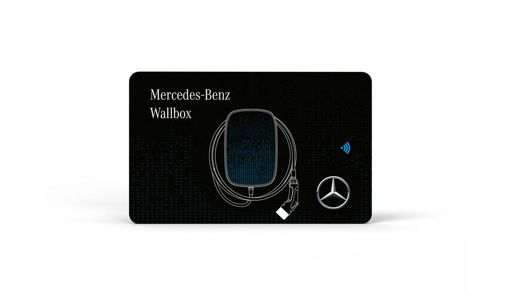 Scheda RFID per Wallbox Mercedes-Benz (ad es. Classe S/ smart/ GLC), nero, A0009056519