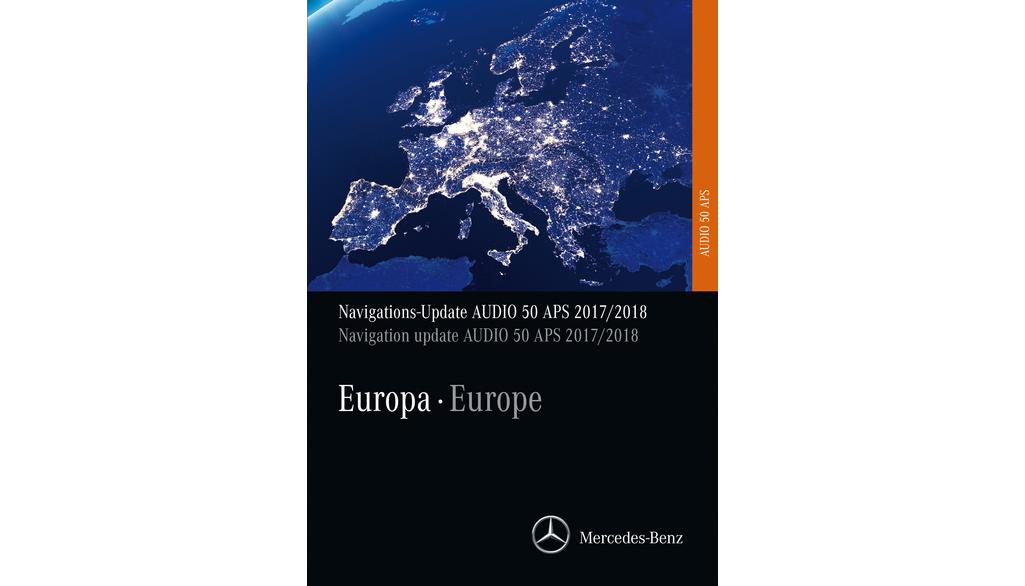 Aggiornamento navigazione, Audio 50 APS, Europa, Versione 2017/2018, - VERSIONE FINALE, (incluso smart/ CLC/ Sprinter), A1698270700