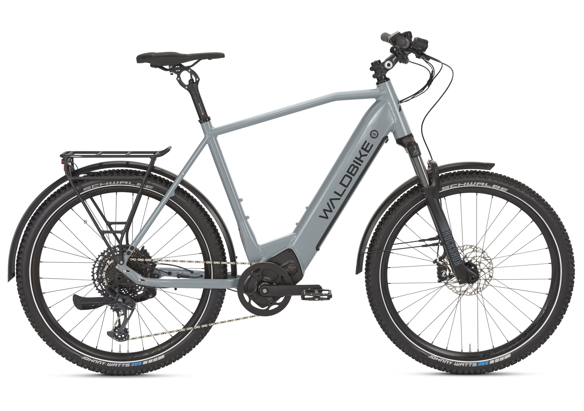 Sorbus Trekking E-Bike "L", City SUV grigio lupo, WB-10022023.005.3