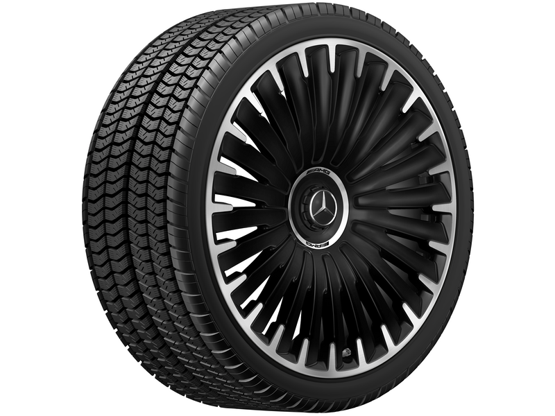 Cerchio multirazze AMG, 55,9 cm (22 pollici), lucido, 275/35 R22/, nero opaco, A29440116007X36