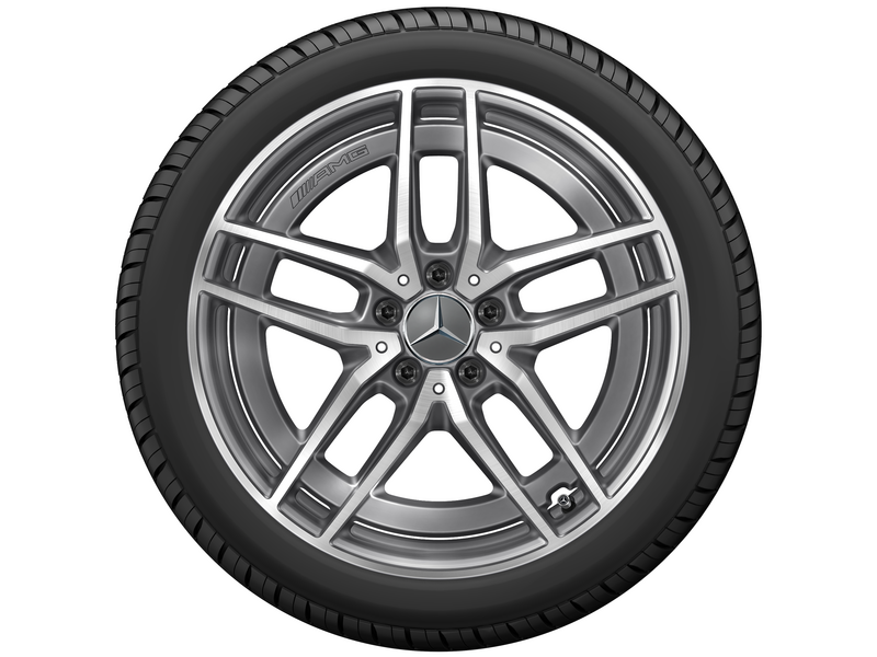 Cerchio AMG a 5 doppie razze, grigio tantalio, Michelin, Pilot Alpin 5 MO, 245/40 R19 98V XL, invernale, Q440141512610G22020