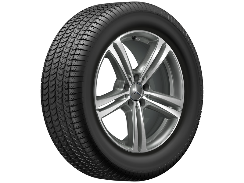 Cerchio a 5 razze, 45, grigio himalaya, Pirelli, Scorpion Winter MO, 235/60 R18 103H, Winter, Q440141715360G2