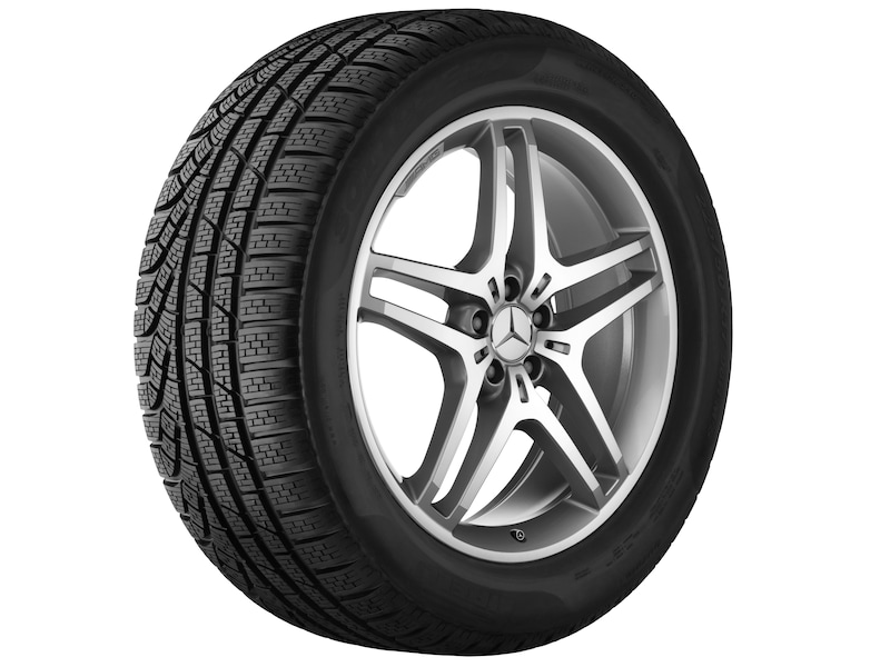 Cerchio AMG a 5 doppie razze grigio titanio lucido, Continental, ContiCrossContact UHP MO, 265/40 R21 105Y XL, estivo, Q4406511103200J2022