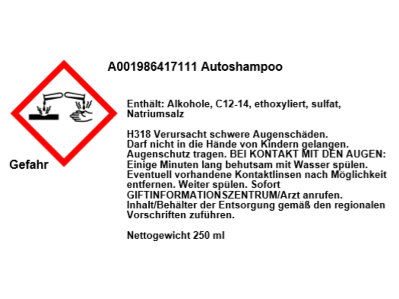 Shampoo per auto, SALEA001986417111