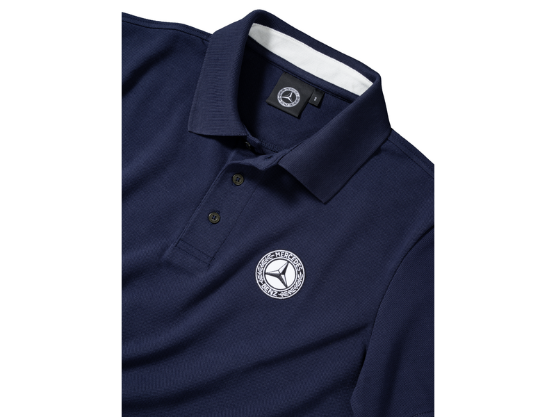 Polo da uomo, navy, B66041539