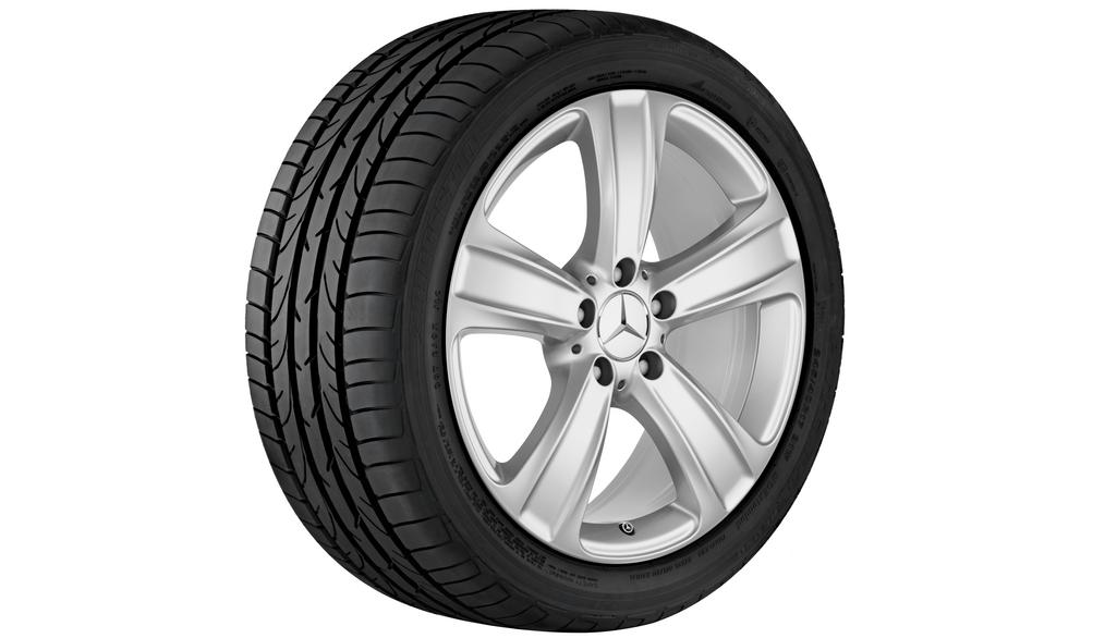 Cerchio a 5 razze, argento vanadio, Pirelli, Scorpion Winter MO, 235/60 R18 103H, Winter, Q440141714110G2