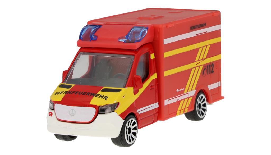 Sprinter, vigili del fuoco, bianco / giallo / rosso, B66965022